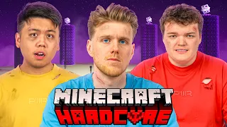 We Can't LEAVE Until WE BEAT Minecraft Hardcore!