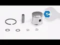 Echo Trimmer Repair - Installing the Piston Kit Echo Part P021007712
