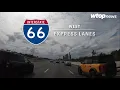 WTOP Traffic A time lapsed tour of the first portion of the 66 Express Lanes