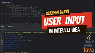 How Scanner class accepts user input in Java 2025 User-system Interaction full explanation