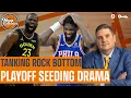 Rock Bottom For Tanking Major Playoff Seeding Drama In Final Weekend A Special Guest