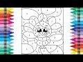 Thanksgiving color by number with markers