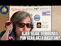 Lagu Ajak rakyat bijak demokrasi pun kena cas bawah akta hasutan ke? Makin parah kerajaan madani ni...
