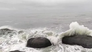 خلفية أمواج البحر مقاطع بدون حقوق الطبع والنشر 