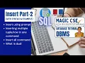 3 2 Insert in sql Insert multiple rows Insert all Insert using prompt script DML Cmd SQL