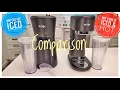 COMPARISON Mr Coffee Iced Single Serve VS Mr Coffee Iced and Hot Single Serve coffee maker