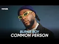 Download Lagu Burna Boy - Common Person (Lyrics)