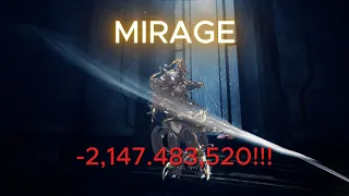 Mirage Contagion Easy 2 1Billions Dmg Cap - Warframe Build Showcase