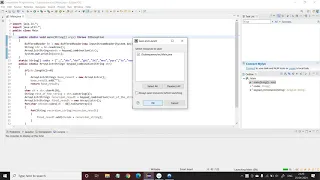 Exception in thread main java lang Error Unhandled exception type IOException