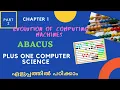 Plus One Computer Science Abacus Computing Machine Binus Malayalam Tutorials Chapter 1 Part 2 1cs