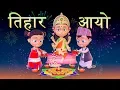 Download Lagu Tihar Aayo तिहार आयो | Nepali Rhymes for Kids | बाल गीत