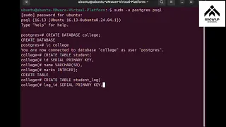 suitable database triggers Consider row-level and statement-level triggers