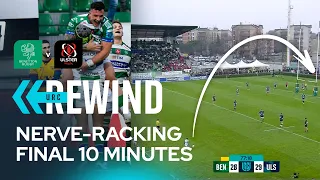 final 10 14 man benetton hold on against late ulster surge 2023