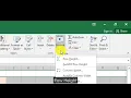 Modify Row Height and Column Width Session 41 Microsoft Excel for beginner Excel Tutorial