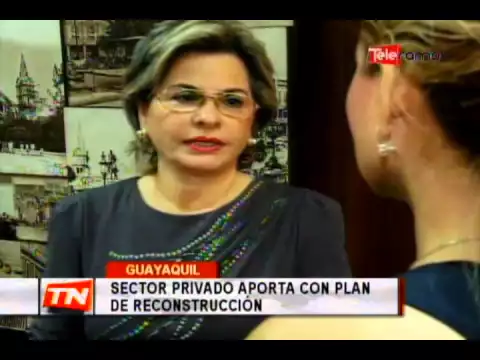 Sector privado aporta con plan de reconstrucción