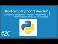 Bootcamp Python 3 - Variables y constantes