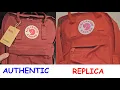 Fjallraven kanken bag real vs fake review How to spot fake Fjallraven kanken backpack