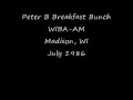 Peter B Breakfast Bunch WIBA AM Madison July 1986