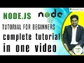Node js Tutorial for Beginners - 2026 Learn Node in 1 Hour Node js Installation Node js Server