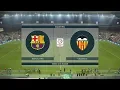 BARCELONA vs VALENCIA | Final Copa del Rey | PES 2019