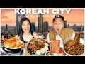 FOOD in THE MOST KOREAN City in America Palisades Park