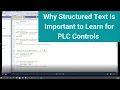 Why Structured Text Is Important To Learn In PLC Programming Studio 5000 and Python