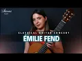 Download Lagu ÉMILIE FEND - Online Guitar Concert | Ponce, Regondi, Reis, Fonseca | Siccas Guitars