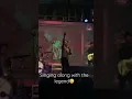 Malai angali deu… crowd singing along with him