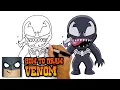 How to Draw Venom Awesome Step-by-Step Tutorial
