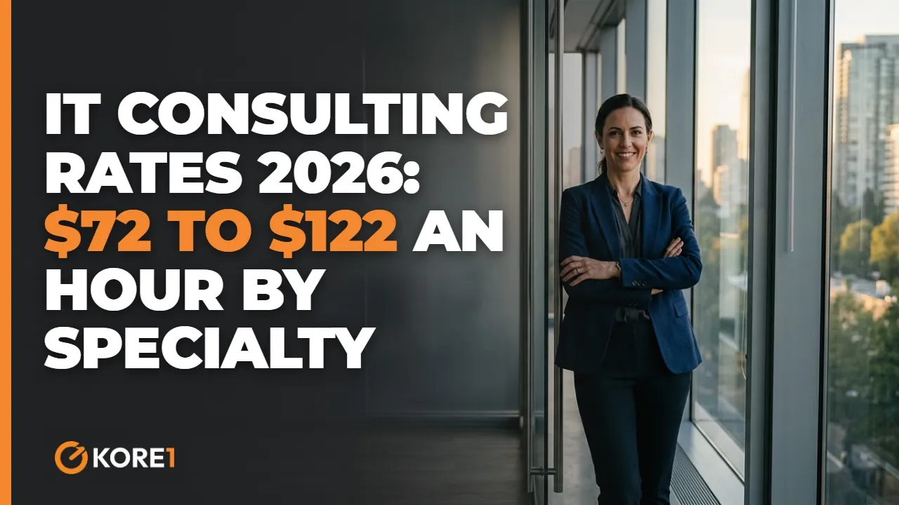 IT Consulting Rates 2026: Hourly Rates by Specialty video - KORE1