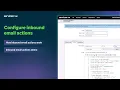 Configure inbound email actions