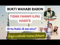 BUKTI WAHABI BABON TIDAK FAHAM HADITS~ORTU NABI DI NERAKA?@khalidbasalamah @FirandaAndirjaOfficial