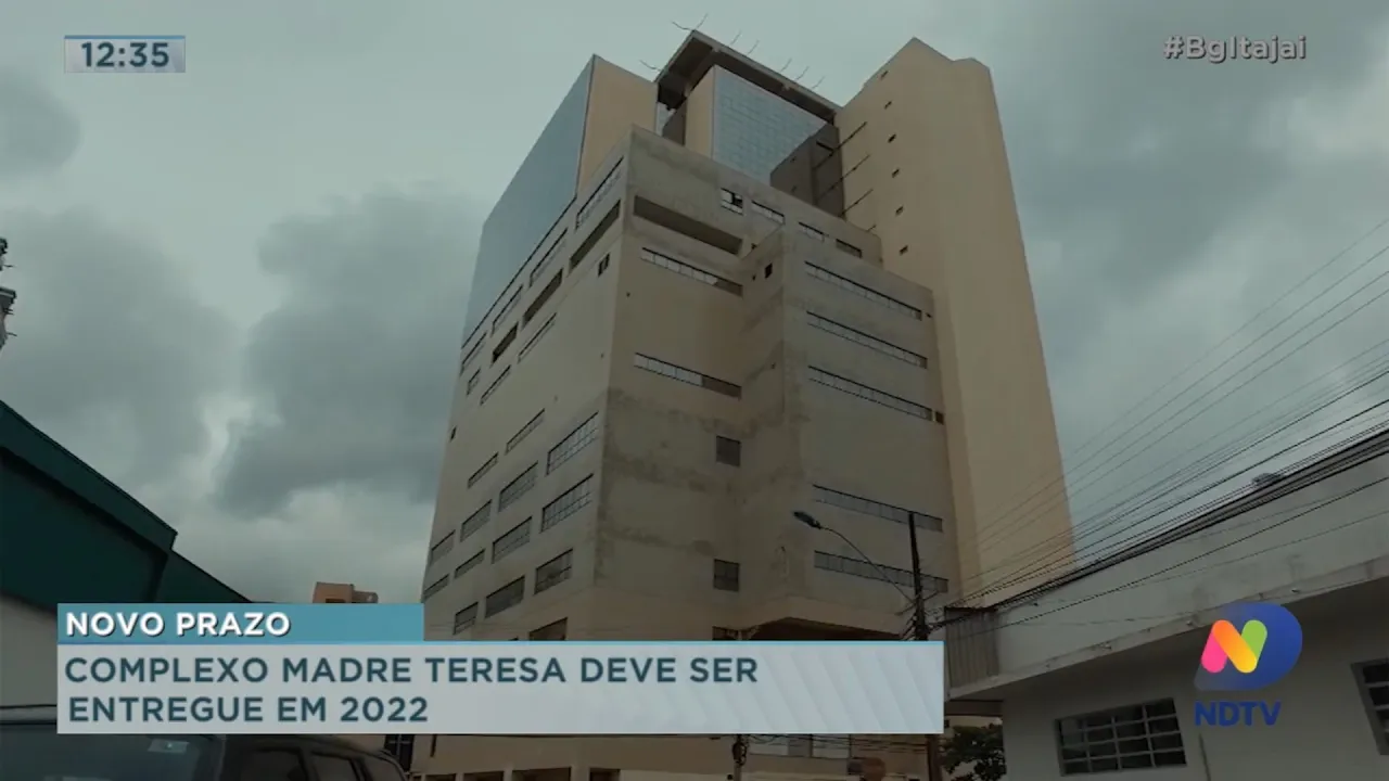 Complexo Madre Teresa deve ser entregue em 2022