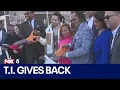T I breaks bread in Bankhead helping fund affordable apartments FOX 5 News