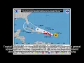 NOAA Tropical Depression 16 Projected Path Spaghetti Models