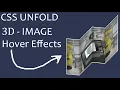 Unfold CSS 3D Image Hover Effects