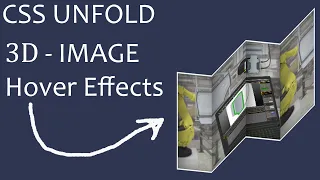 Unfold CSS 3D Image Hover Effects