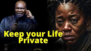 learn to keep secrets keep your mouth shut apostle joshua selman