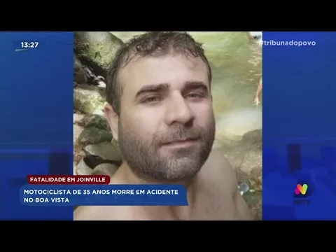 Tragédia em Joinville: motociclista perde a vida em terrível acidente no Boa Vista