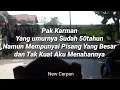 pak karman yang kekar