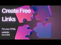 How to create links for your html site for FREE using Github