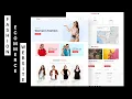 Responsive E-Commerce Fashion Website Design Template Using HTML - SASS