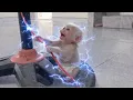 Lagu Baby monkey Kaka is playing with electrical wires Toy.🐒🐒❤❤‍🩹