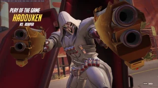 Overwatch Competitive - Sextuple Kill G-Bang the G-Station Hadouken and JGUTZ