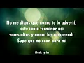 Dread Mar I - Km 0 (Letra)