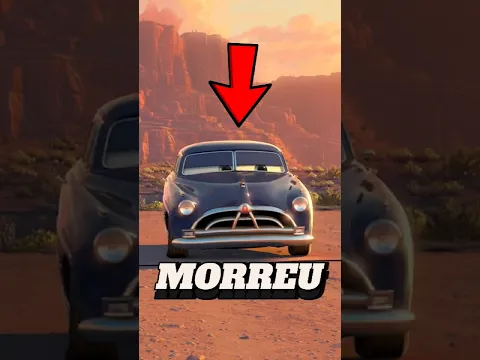 Você sabia que o Doc Hudson MORREU? 😭 #cars #shorts