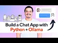 Use Ollama with Python Streamlit Build a Simple Chat App Step by Step