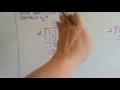 Grade 5 Math 2a Long Division in Color 1 Digit Divisor