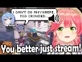 Download Lagu Miko Meets Suisei and Joins Her Lonely Talk 💀 (HOLO GW Fishing Contest)