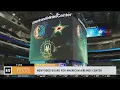 American Airlines Center shows off new board